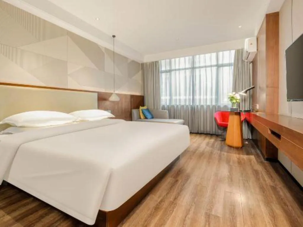 Bed in Borrman Hotel Nanning Beihu Bei Road Metro Station