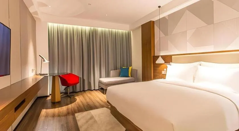 Bed in Borrman Hotel Nanning Beihu Bei Road Metro Station