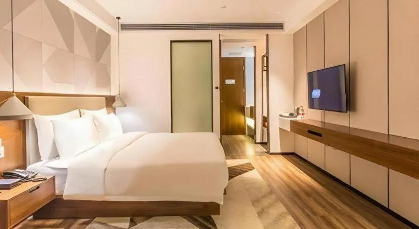 Bed in Borrman Hotel Nanning Beihu Bei Road Metro Station