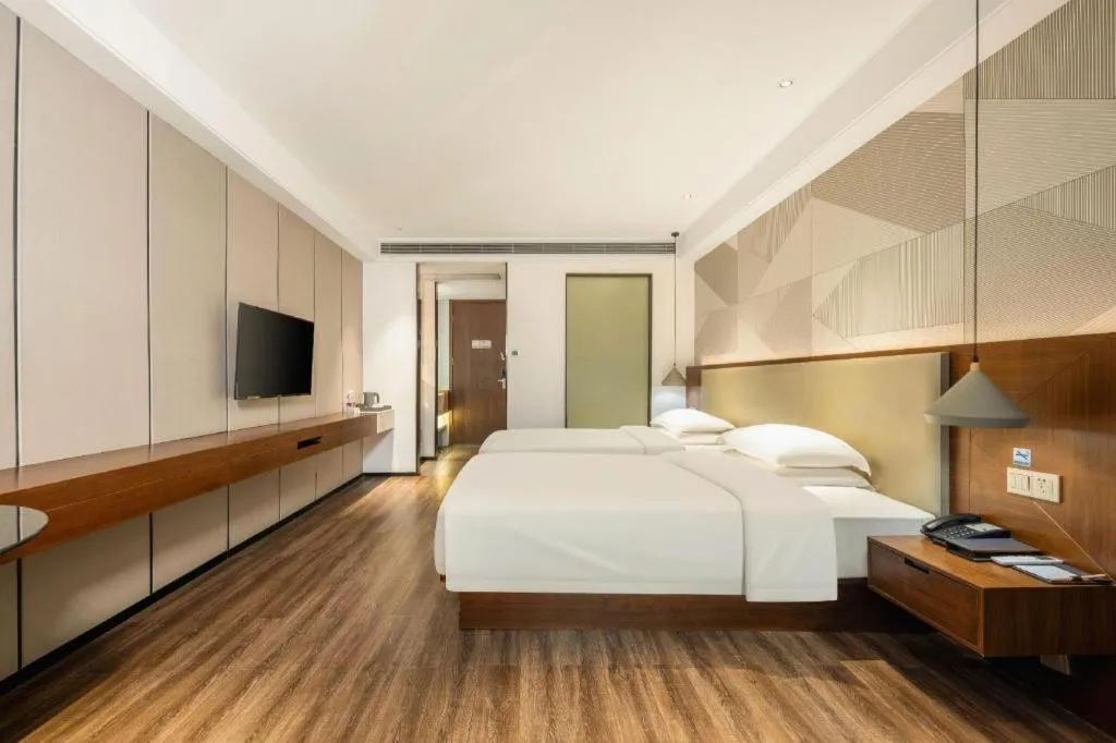 Bed in Borrman Hotel Nanning Beihu Bei Road Metro Station