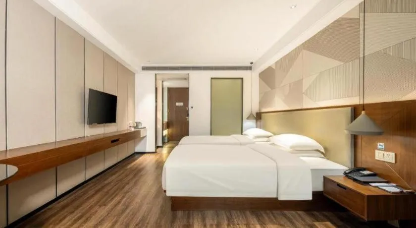 Bed in Borrman Hotel Nanning Beihu Bei Road Metro Station