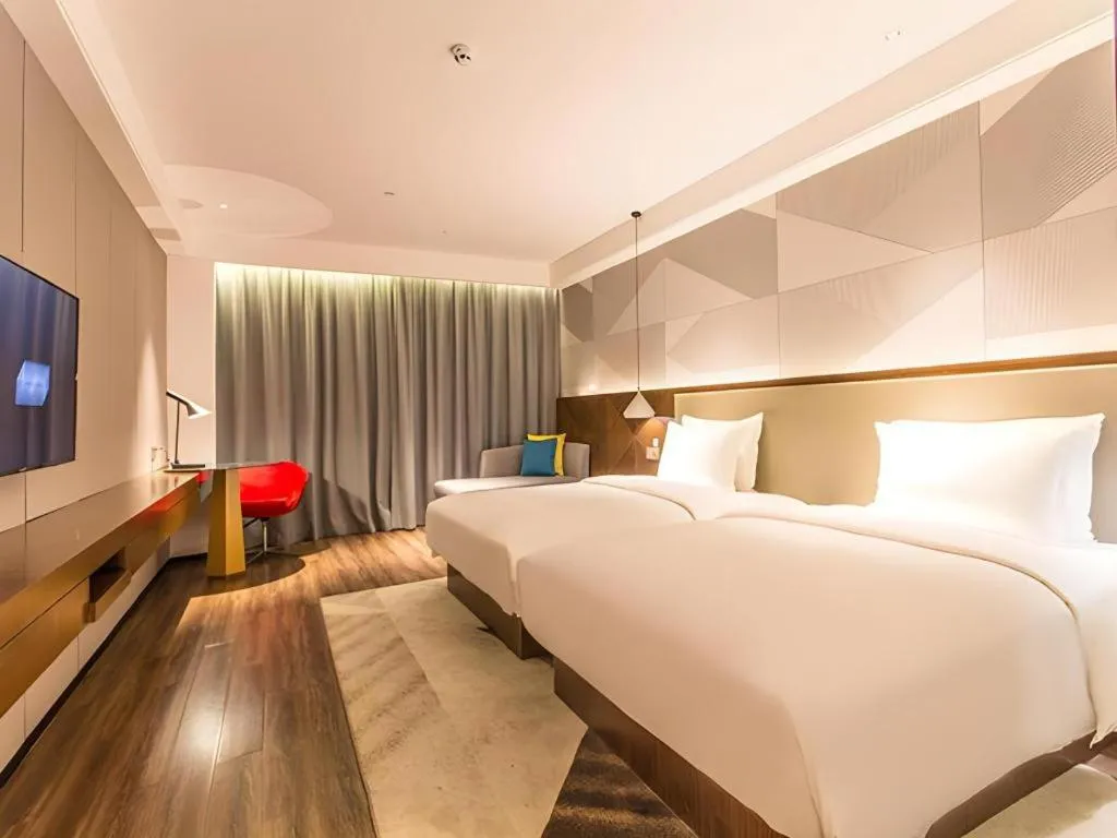 Bed in Borrman Hotel Nanning Beihu Bei Road Metro Station