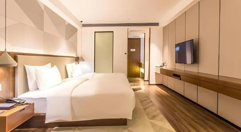 Bed in Borrman Hotel Nanning Beihu Bei Road Metro Station