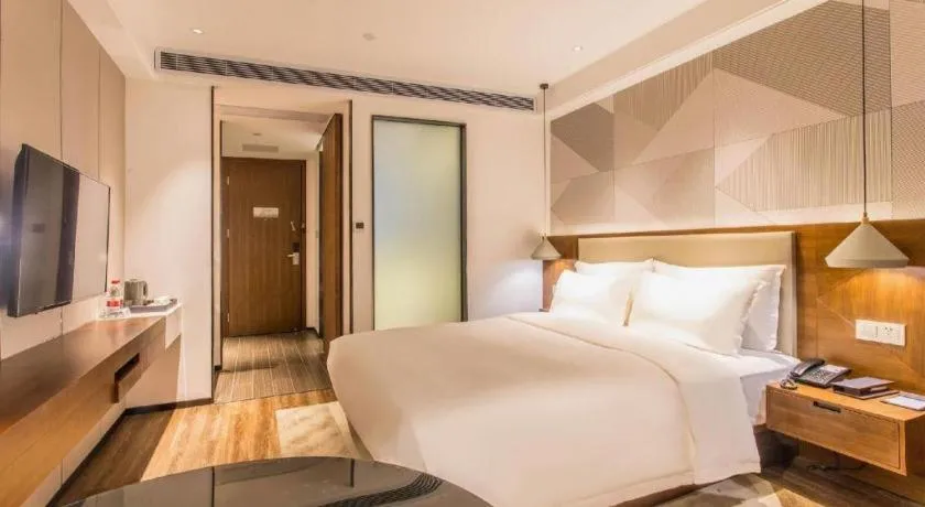 Bed in Borrman Hotel Nanning Beihu Bei Road Metro Station