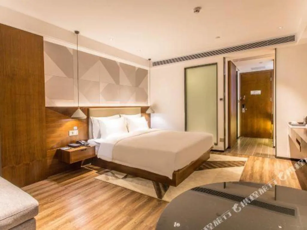 Bed in Borrman Hotel Nanning Beihu Bei Road Metro Station