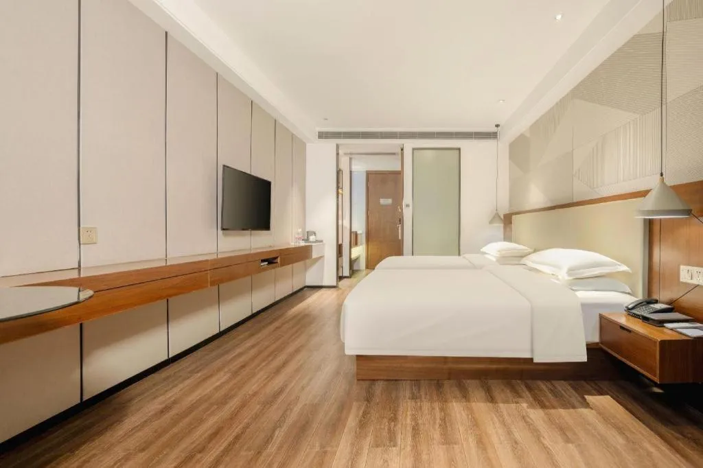 Bed in Borrman Hotel Nanning Beihu Bei Road Metro Station