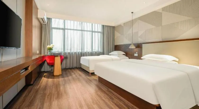 Bed in Borrman Hotel Nanning Beihu Bei Road Metro Station