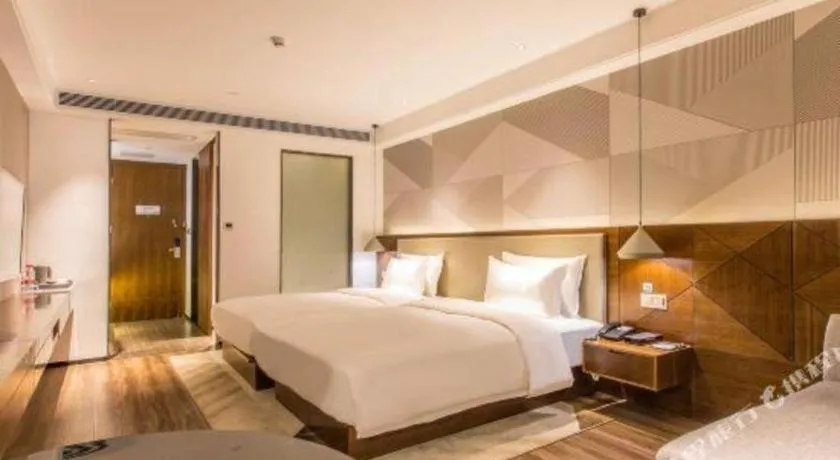 Bed in Borrman Hotel Nanning Beihu Bei Road Metro Station