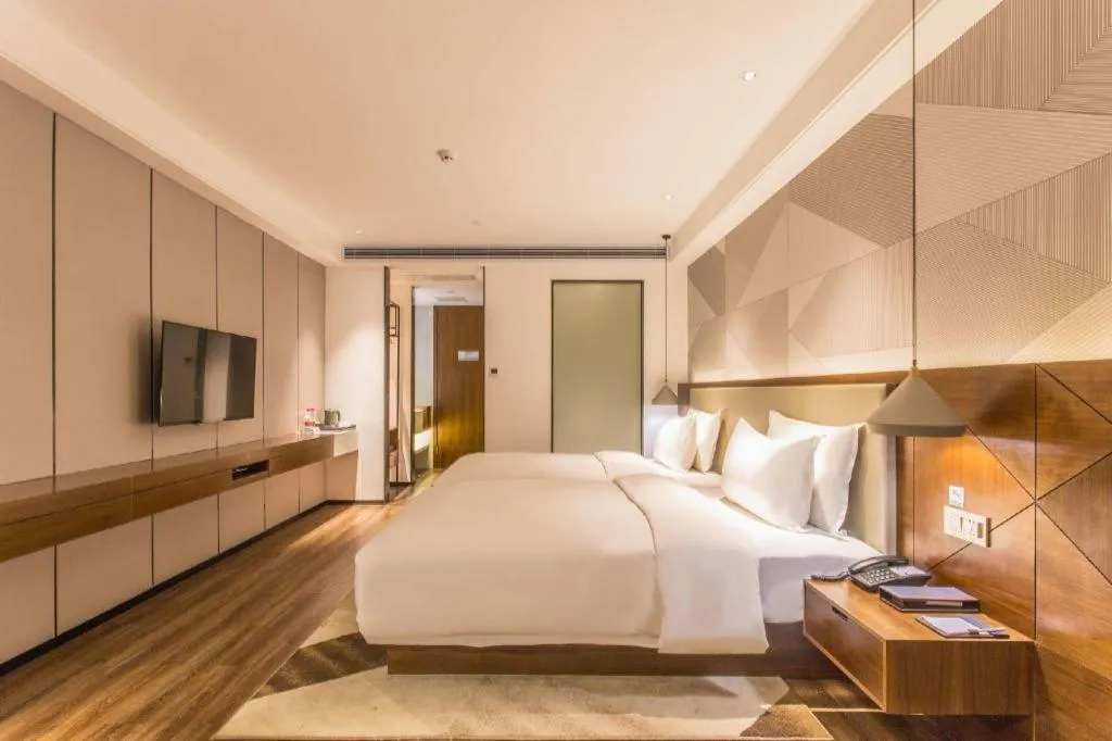 Bed in Borrman Hotel Nanning Beihu Bei Road Metro Station