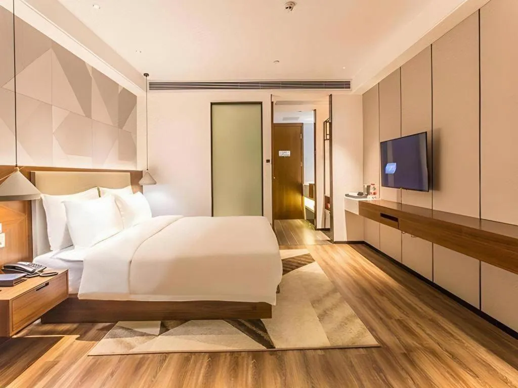 Bed in Borrman Hotel Nanning Beihu Bei Road Metro Station