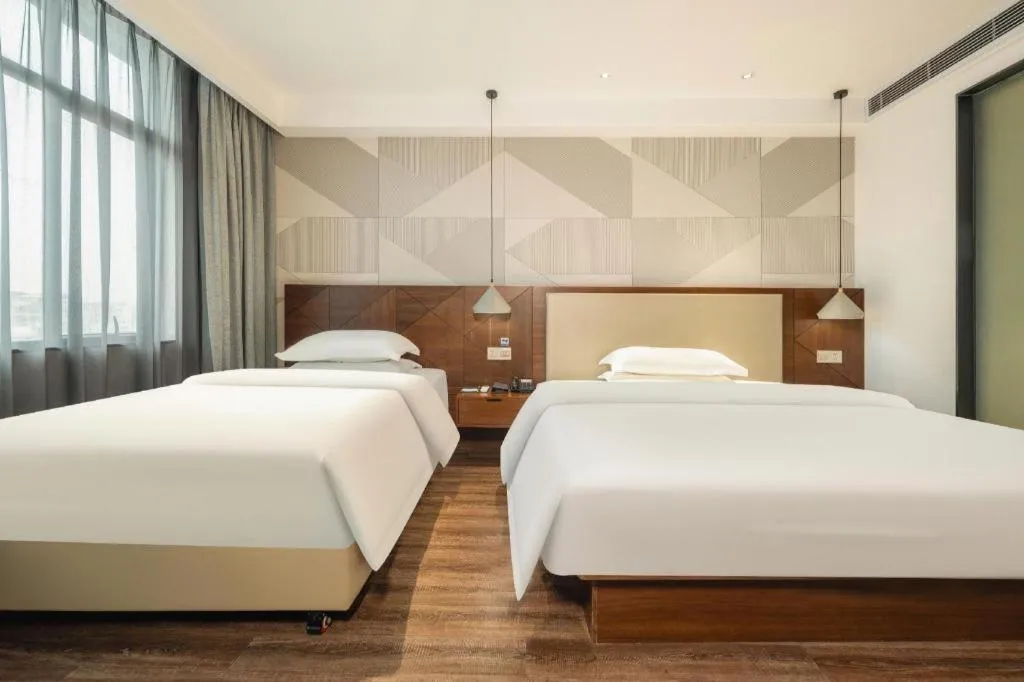 Bed in Borrman Hotel Nanning Beihu Bei Road Metro Station