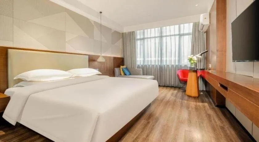 Bed in Borrman Hotel Nanning Beihu Bei Road Metro Station