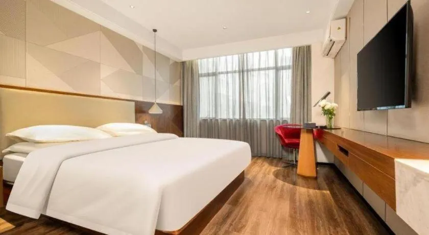 Bed in Borrman Hotel Nanning Beihu Bei Road Metro Station