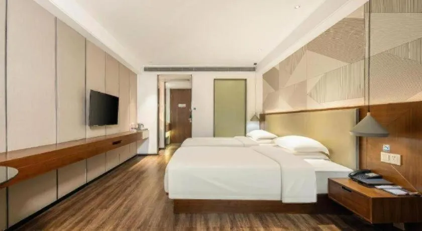 Bed in Borrman Hotel Nanning Beihu Bei Road Metro Station