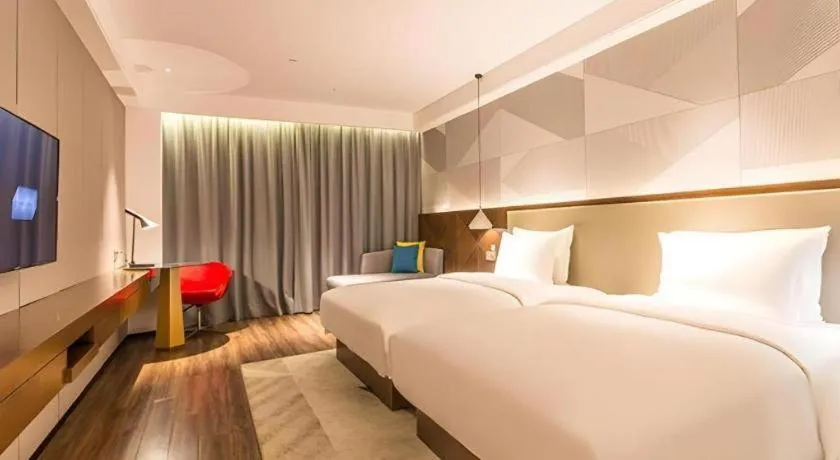 Bed in Borrman Hotel Nanning Beihu Bei Road Metro Station