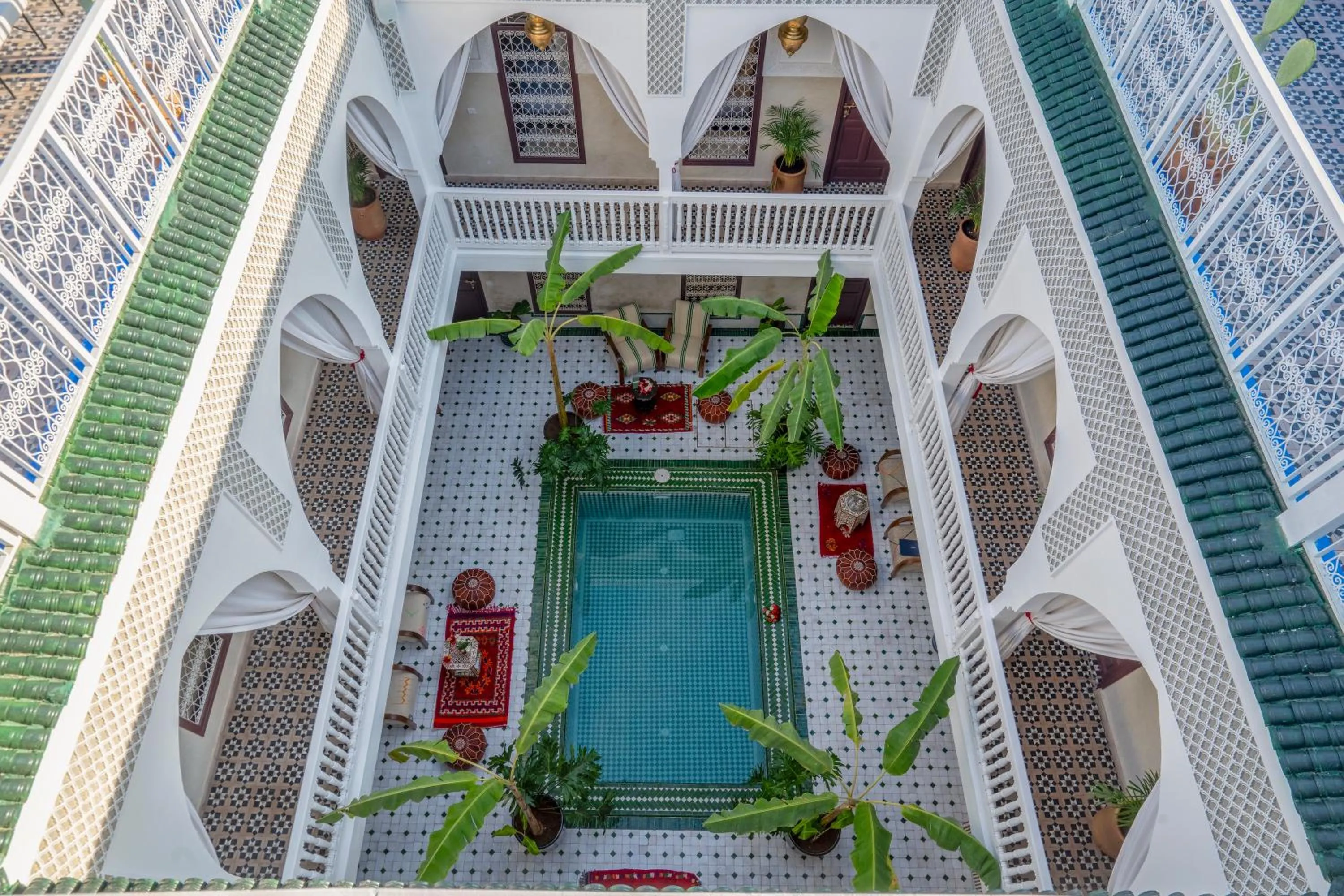 Bird's eye view in Riad Nuits D'orient Boutique Hotel & SPA