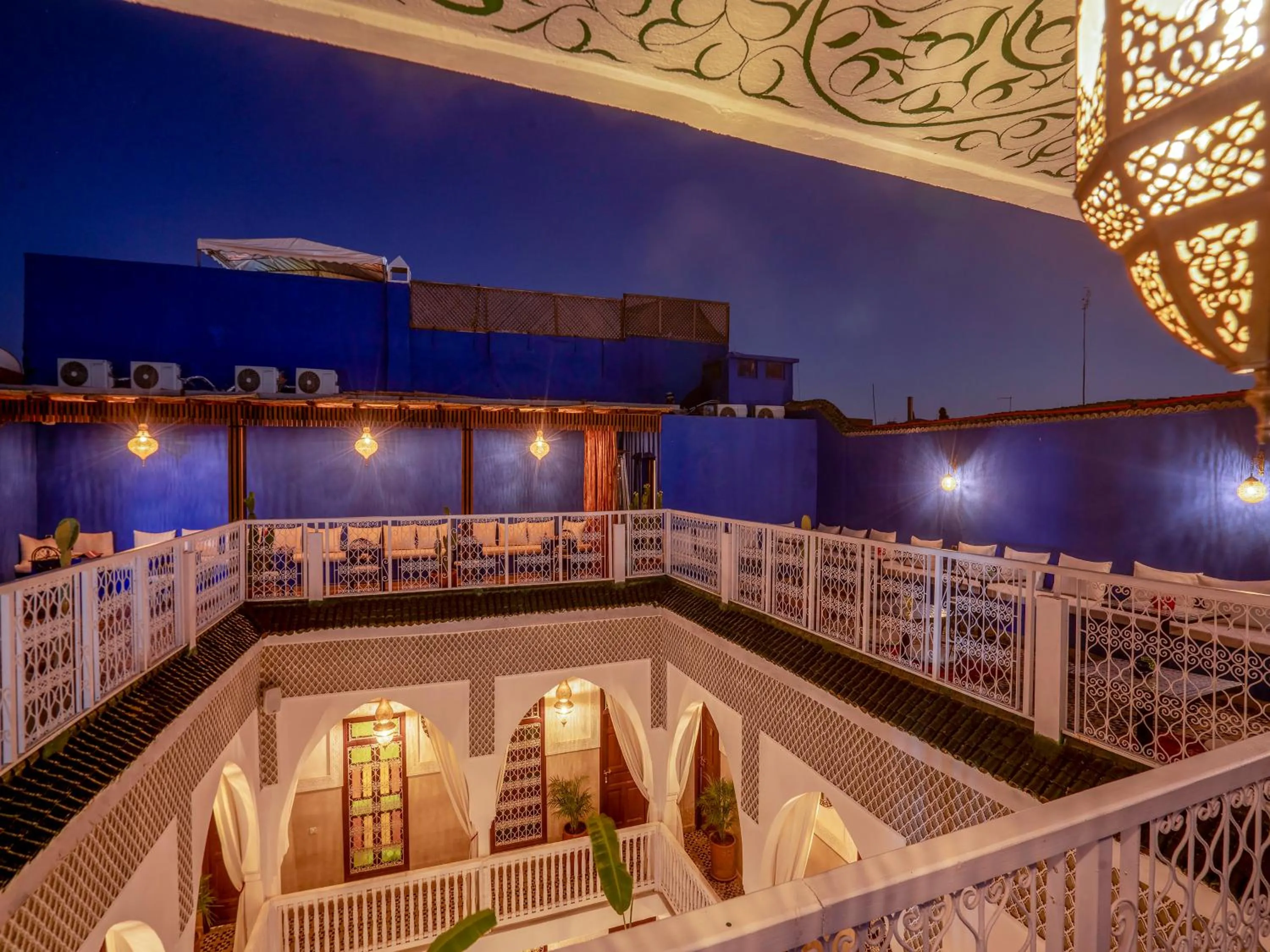 Balcony/Terrace in Riad Nuits D'orient Boutique Hotel & SPA