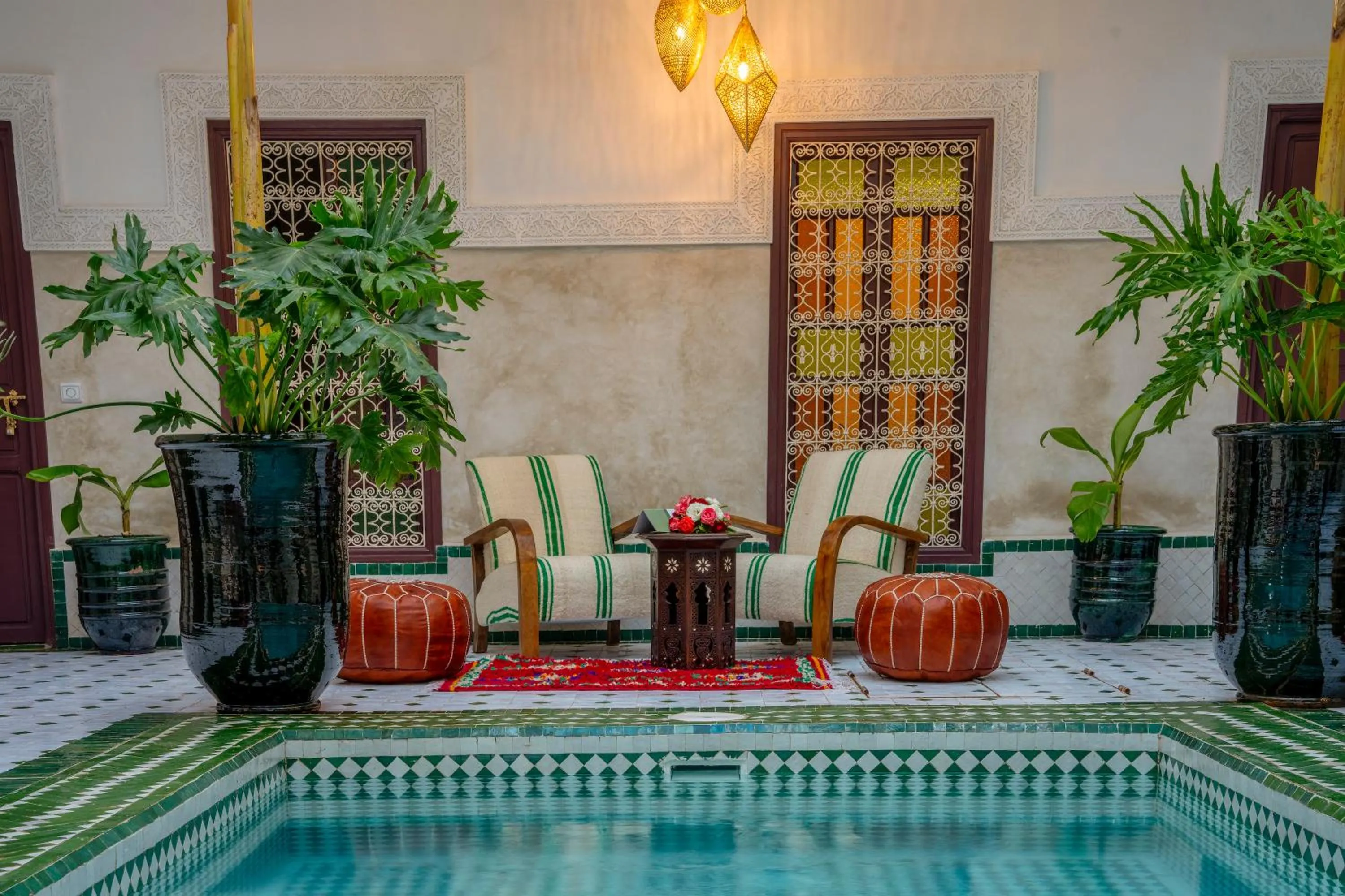 Lobby or reception in Riad Nuits D'orient Boutique Hotel & SPA