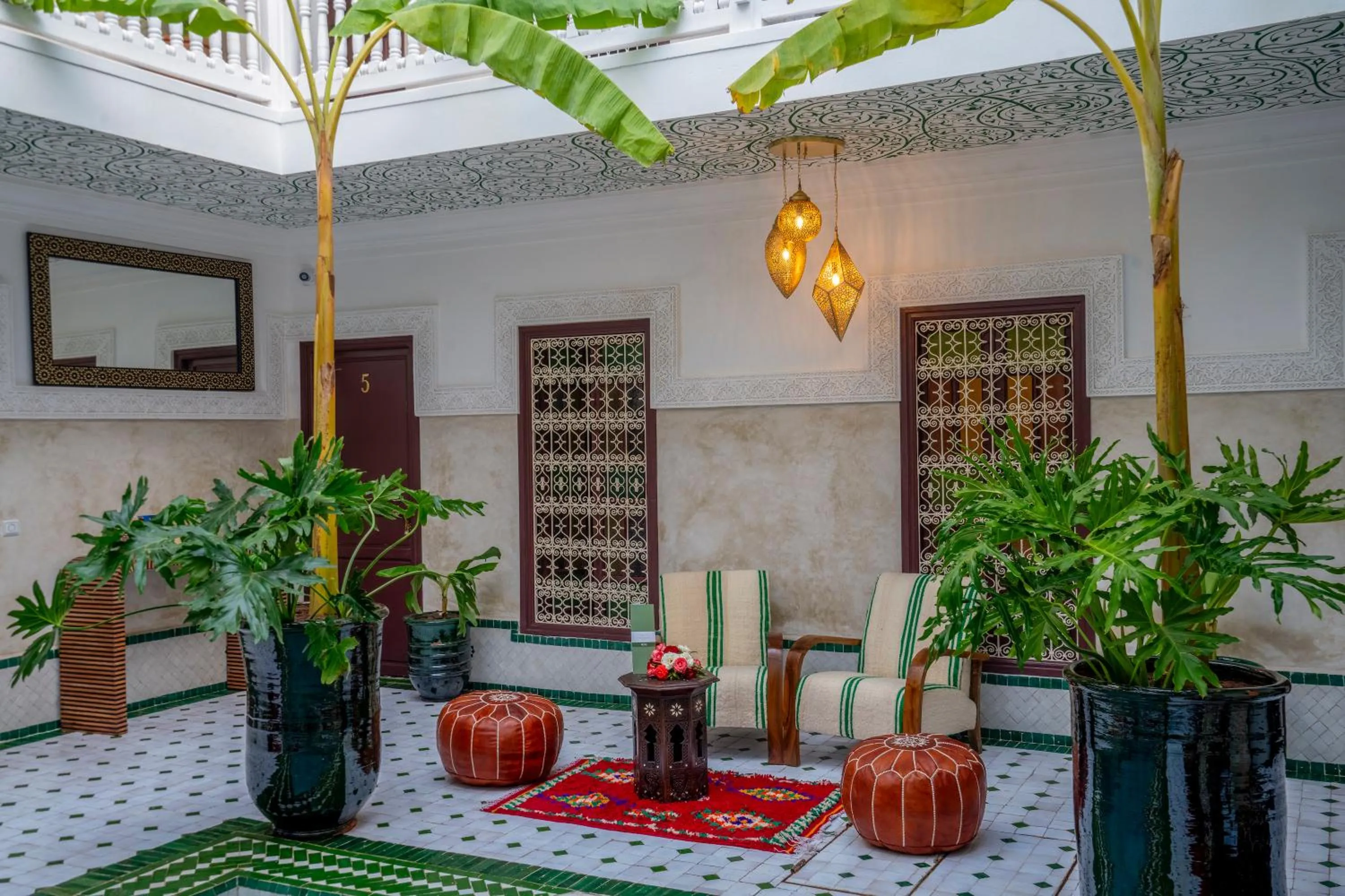 Living room in Riad Nuits D'orient Boutique Hotel & SPA
