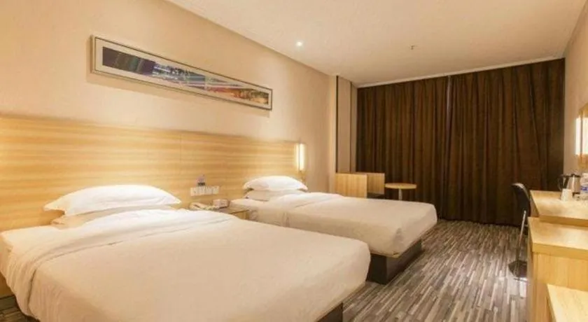 Bed in Jtour Inn Wuhan Hankou Railway East Plaza