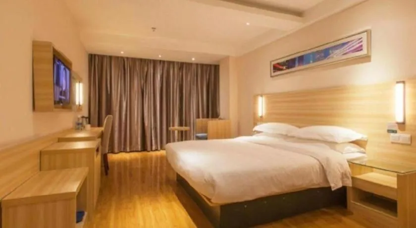 Bed in Jtour Inn Wuhan Hankou Railway East Plaza