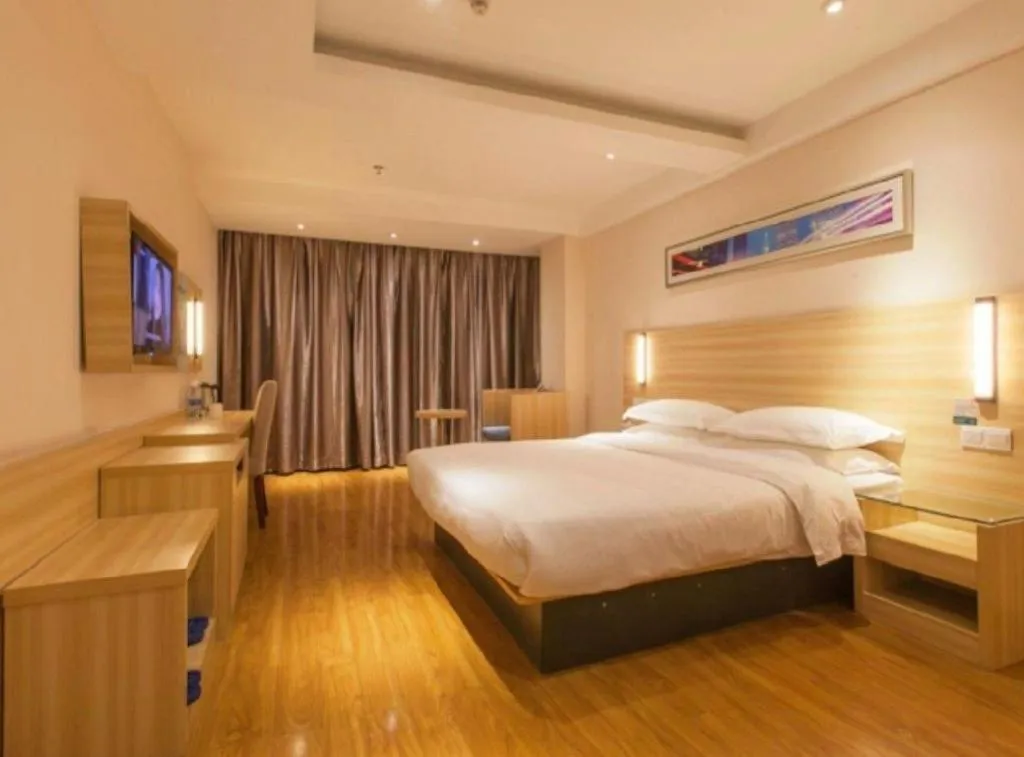 Bed in Jtour Inn Wuhan Hankou Railway East Plaza
