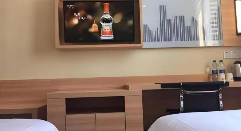 Bed in City Comfort Inn Shanghai International Tourism Resort Disney