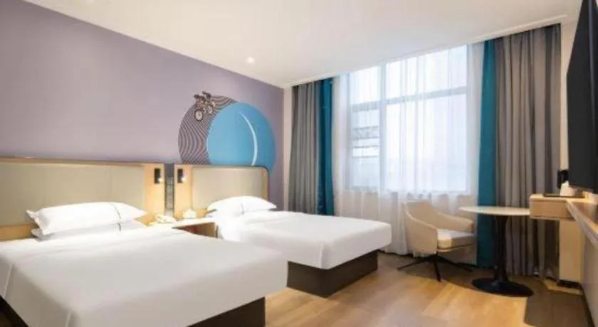 Bed in City Comfort Inn Xiao'gan City Beijing Road