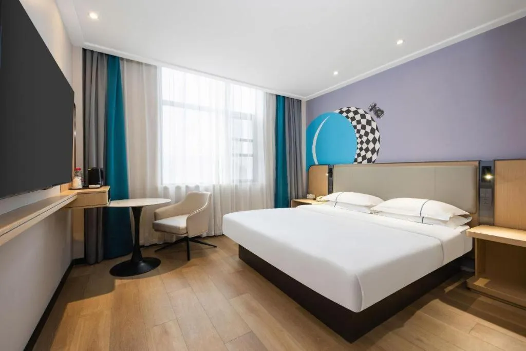 Bed in City Comfort Inn Xiao'gan City Beijing Road