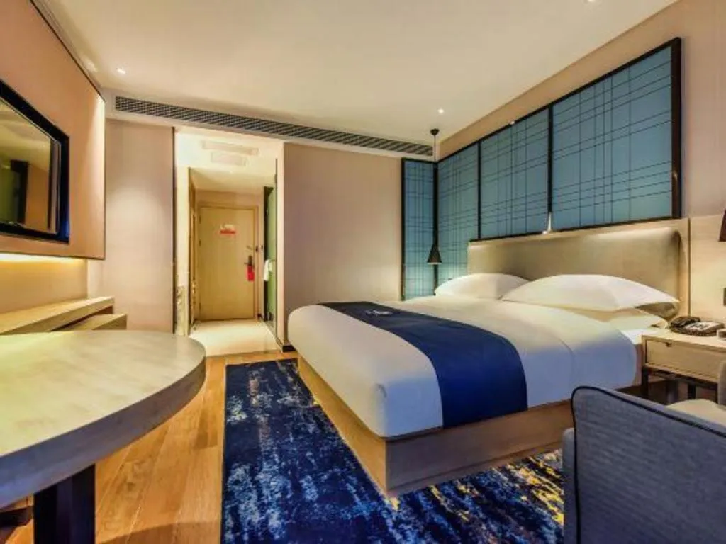 Bed in Echarm Hotel Anshun High-speed Railway Station Jichang Road