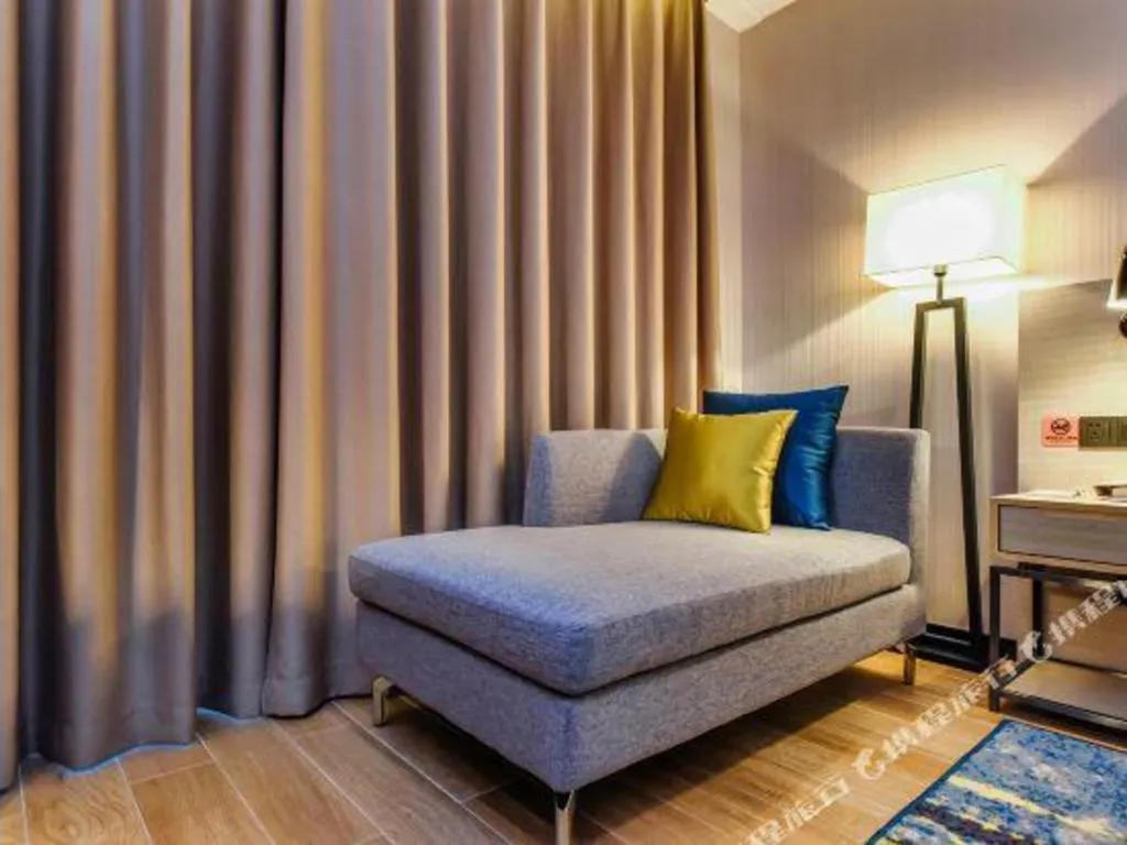 Bed in Echarm Hotel Anshun High-speed Railway Station Jichang Road