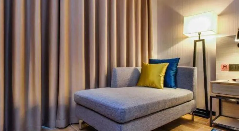 Bed in Echarm Hotel Anshun High-speed Railway Station Jichang Road