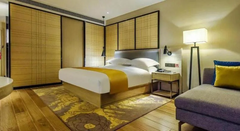 Bed in Echarm Hotel Anshun High-speed Railway Station Jichang Road