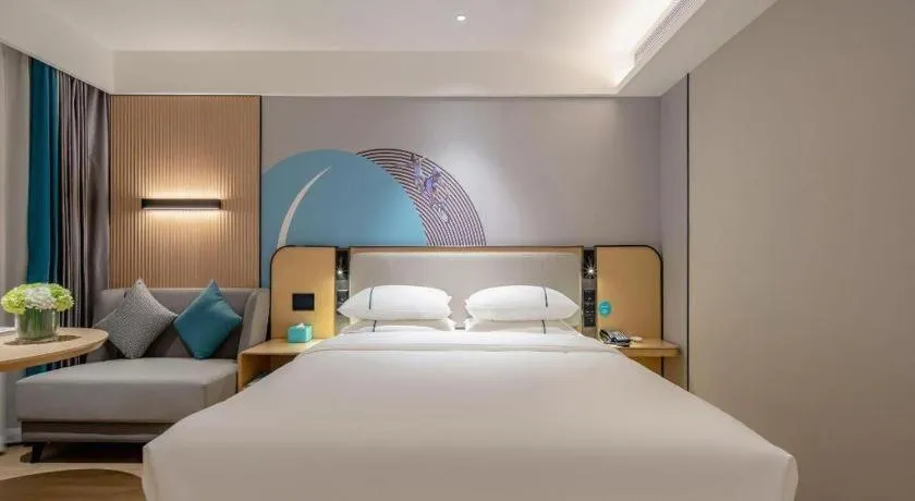 Bed in City Comfort Inn Wuhan Huangxiaohe Road Huaqiao