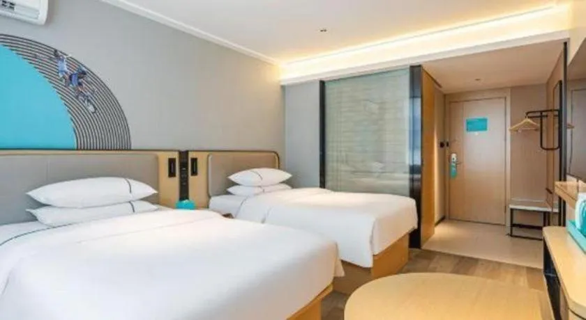 Bed in City Comfort Inn Wuhan Huangxiaohe Road Huaqiao