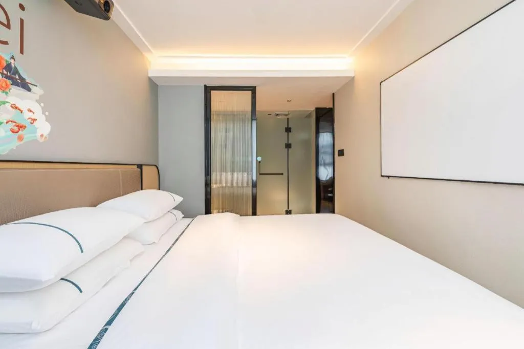 Bed in City Comfort Inn Wuhan Huangxiaohe Road Huaqiao