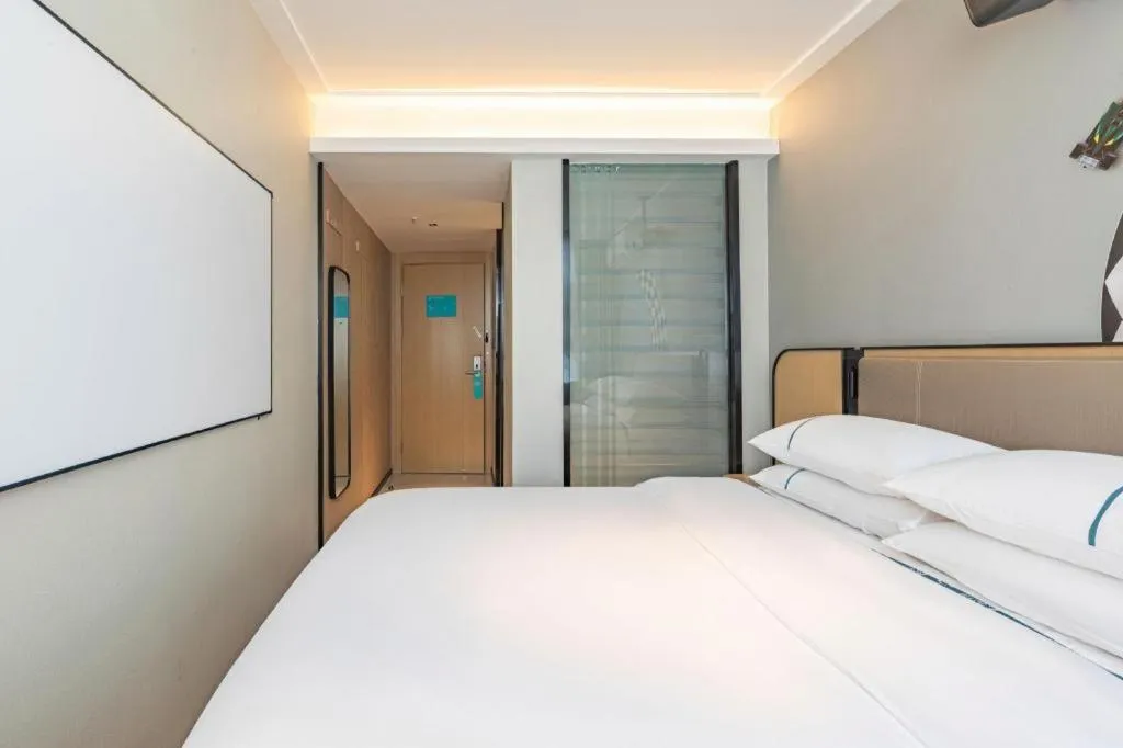 Bed in City Comfort Inn Wuhan Huangxiaohe Road Huaqiao