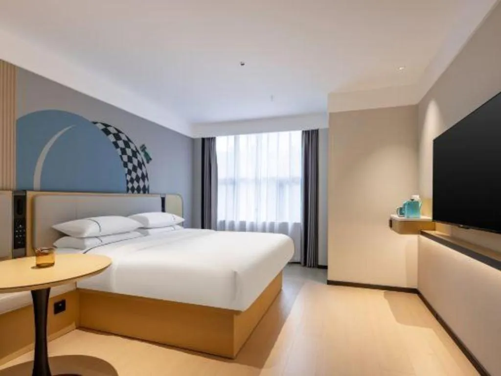 Bed in City Comfort Inn Wuhan Huangxiaohe Road Huaqiao