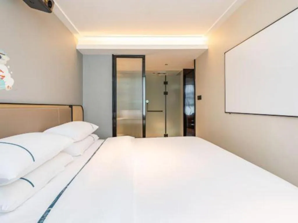 Bed in City Comfort Inn Wuhan Huangxiaohe Road Huaqiao