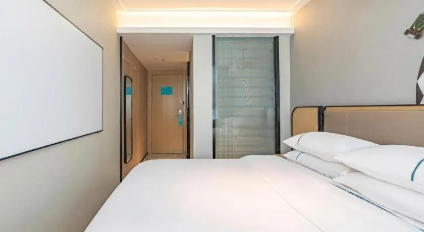 Bed in City Comfort Inn Wuhan Huangxiaohe Road Huaqiao
