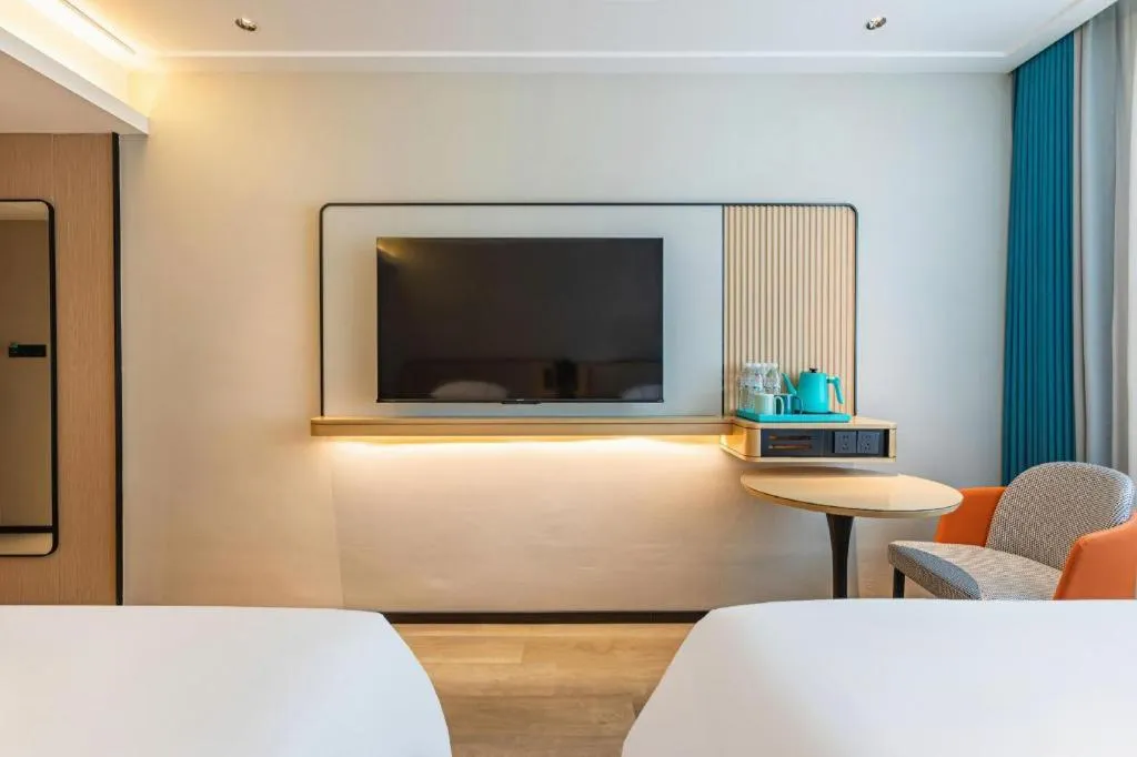 Bed in City Comfort Inn Wuhan Huangxiaohe Road Huaqiao