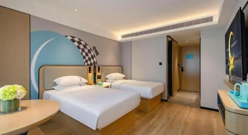 Bed in City Comfort Inn Wuhan Huangxiaohe Road Huaqiao