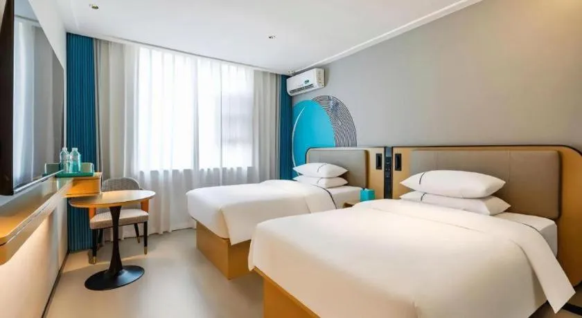 Bed in City Comfort Inn Wuhan Huangxiaohe Road Huaqiao