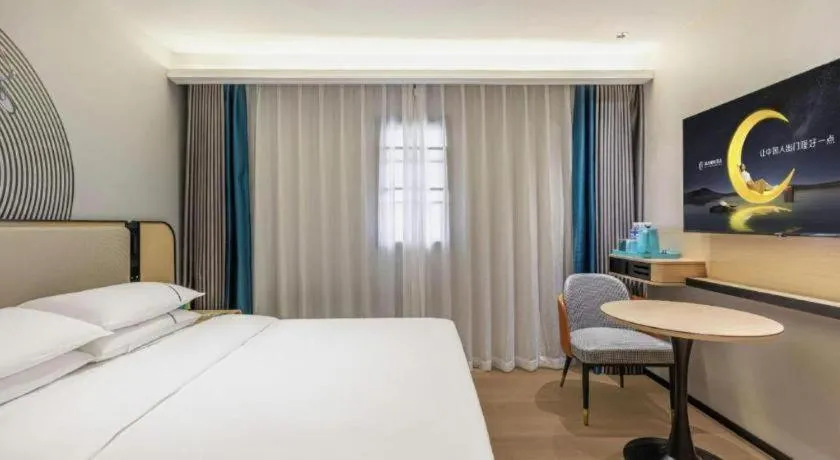 Bed in City Comfort Inn Wuhan Guanggu Textile University