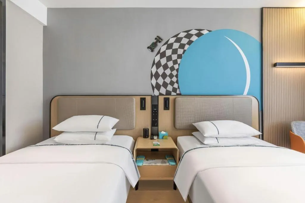 Bed in City Comfort Inn Wuhan Jianghan Road Liuduqiao Metro Station