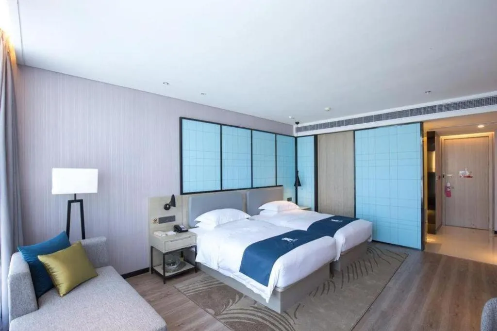 Bed in Echarm Hotel An'xi Hengxing Coach Station