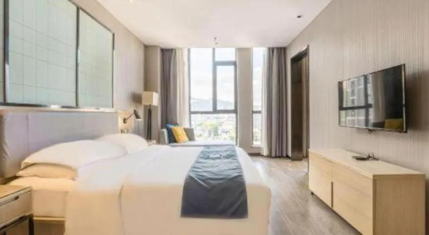 Bed in Echarm Hotel An'xi Hengxing Coach Station