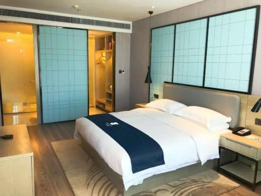 Bed in Echarm Hotel An'xi Hengxing Coach Station