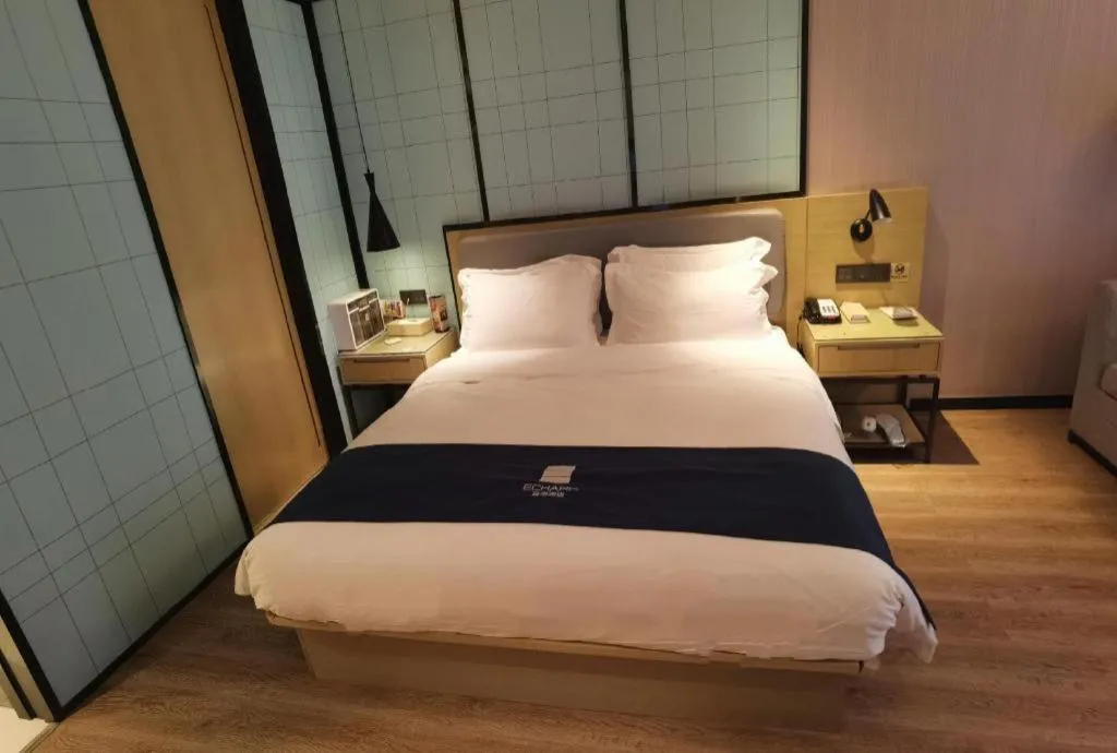 Bed in Echarm Hotel An'xi Hengxing Coach Station