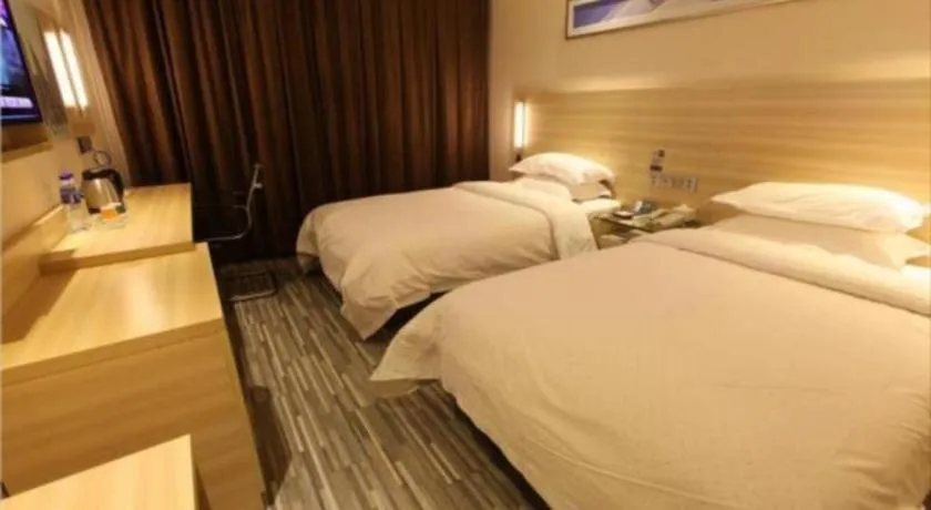 Bed in City Comfort Inn Hankou Railway Station Tangjiadun Wanda Plaza